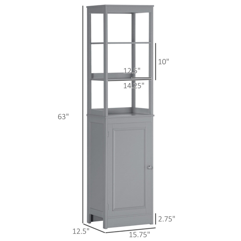 Bathroom Storage Cabinet-Gray ( Amazon Shipping)（Prohibited by WalMart）