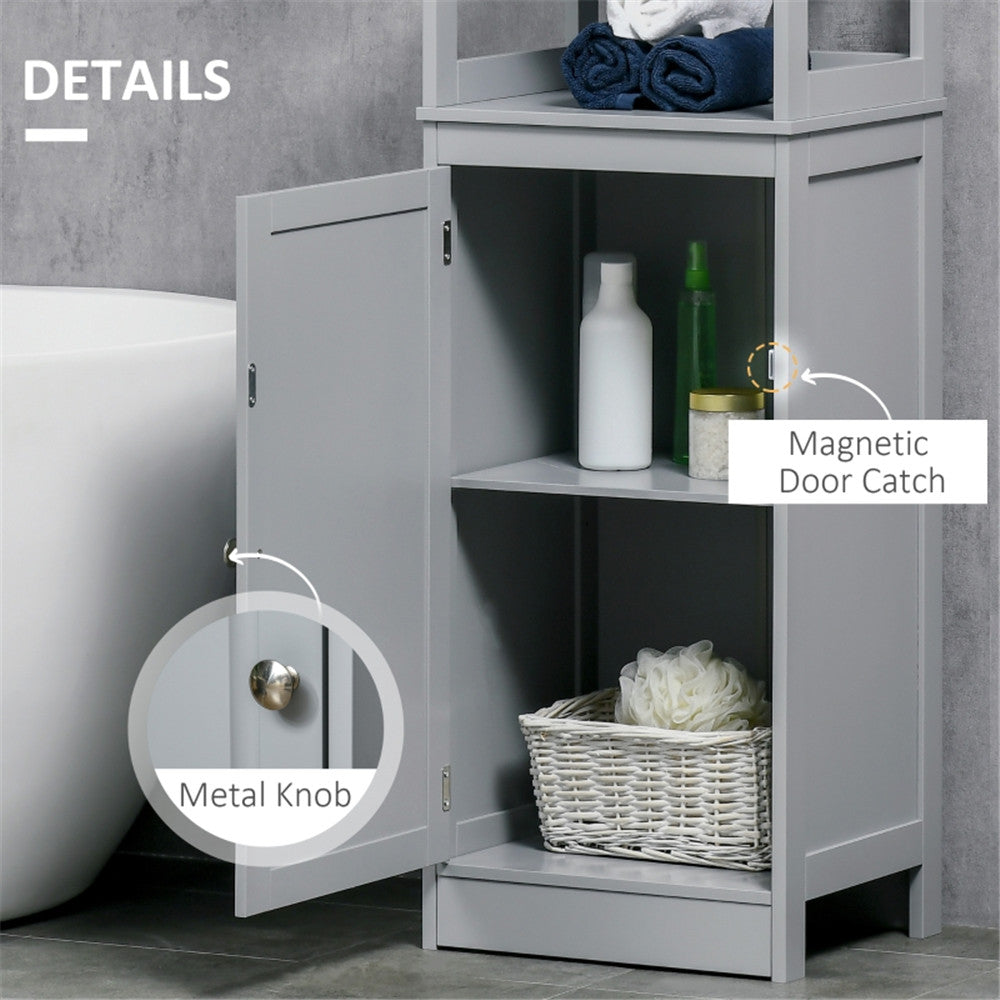 Bathroom Storage Cabinet-Gray ( Amazon Shipping)（Prohibited by WalMart）