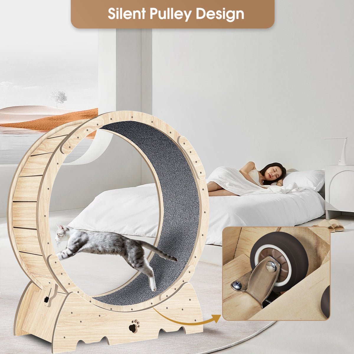 Cat Running Wheel /Cat Scratching Board