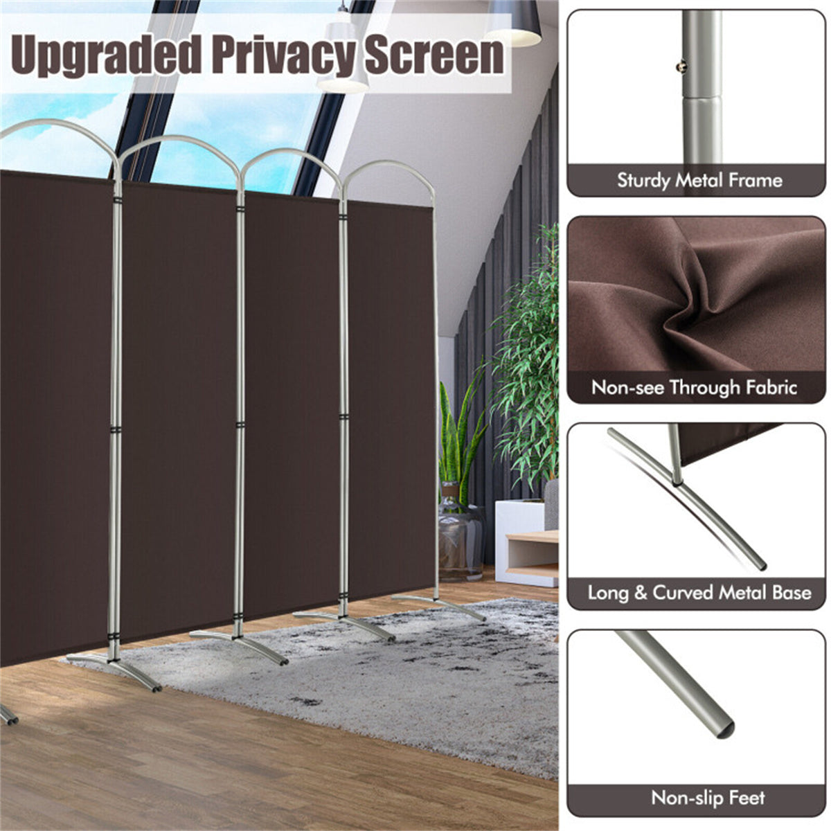 6 Panel Privacy screen