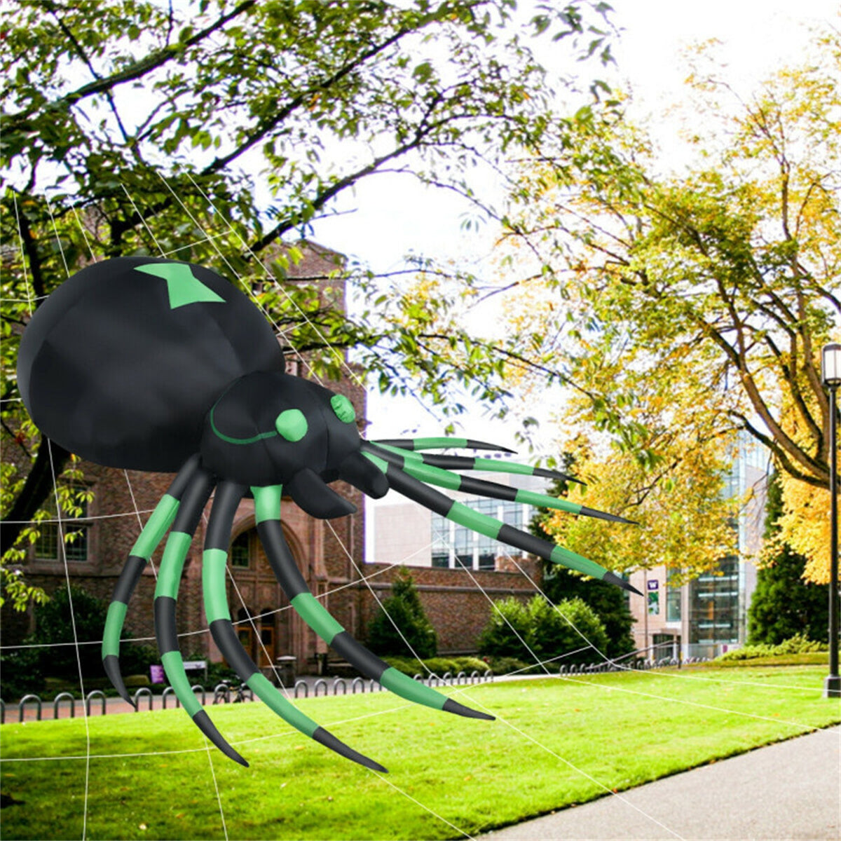 6 Feet Halloween Decorate Inflatable Spider