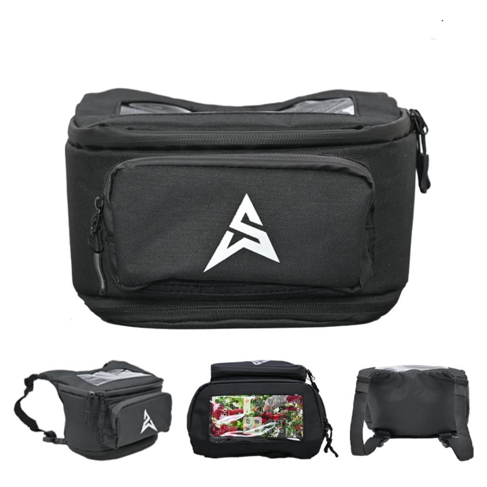 Touch screen motorcycle bag waterproof bike navigation waist bag front bag waterproof