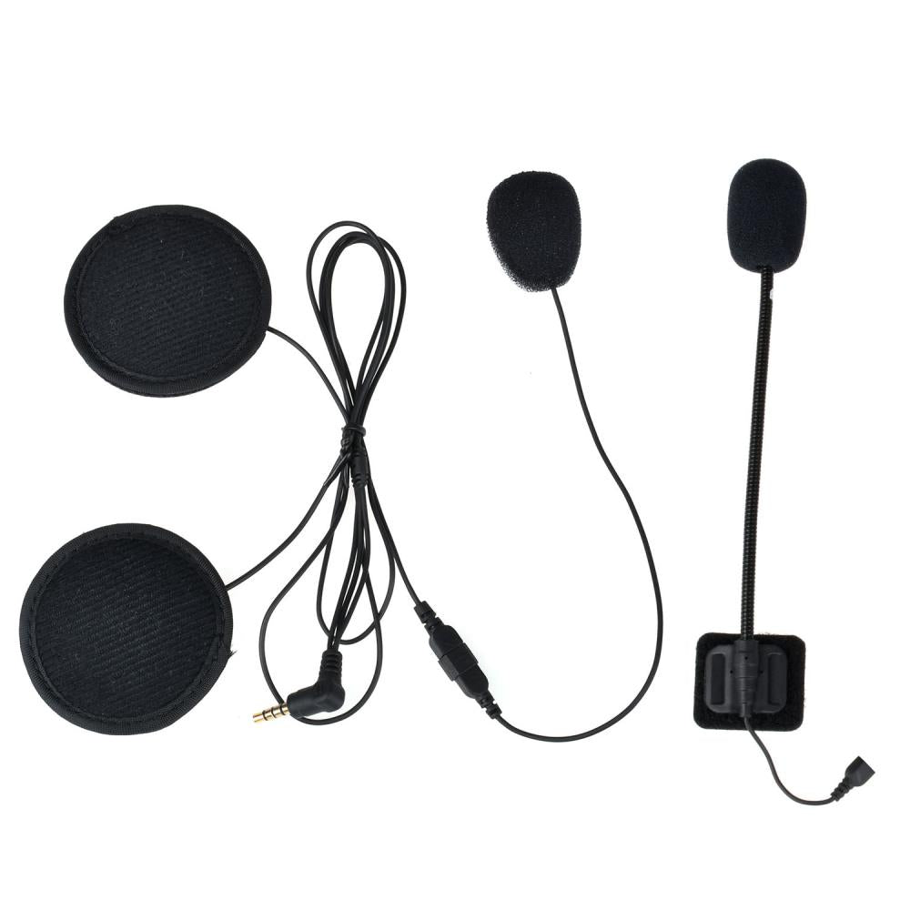 Motorcycle Helmet Bluetooth Intercom Accessory Microphone Speaker for V6 Plus