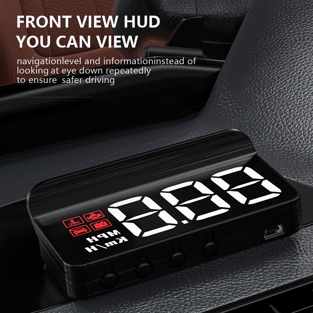 M3 HUD Head-Up Display Driving Computer Projector Car Computer Digital Display Auto Accessories