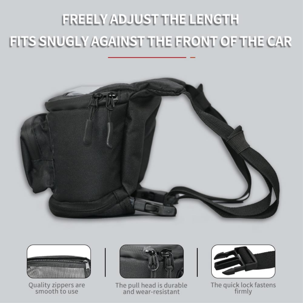 Touch screen motorcycle bag waterproof bike navigation waist bag front bag waterproof