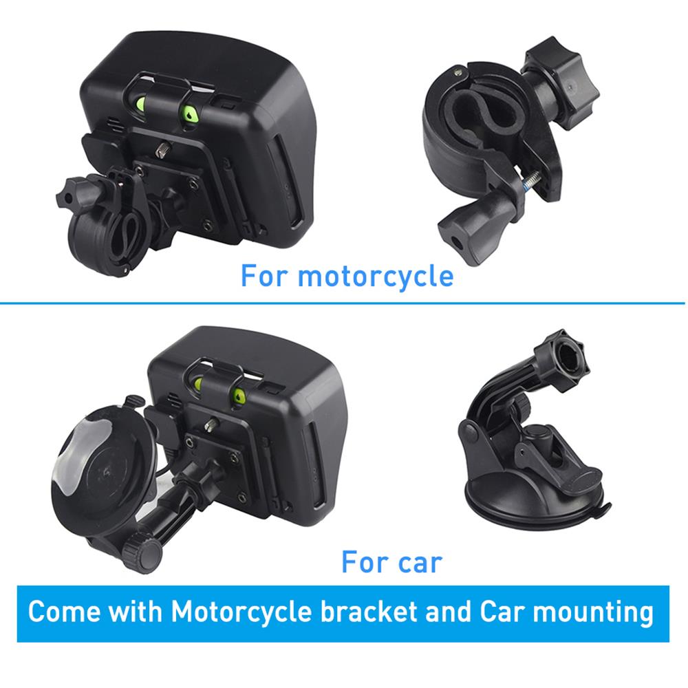 4.3/5.0 Inch Motorcycle GPS Navigator Android/Windows System Universal Moto Installation Bracket