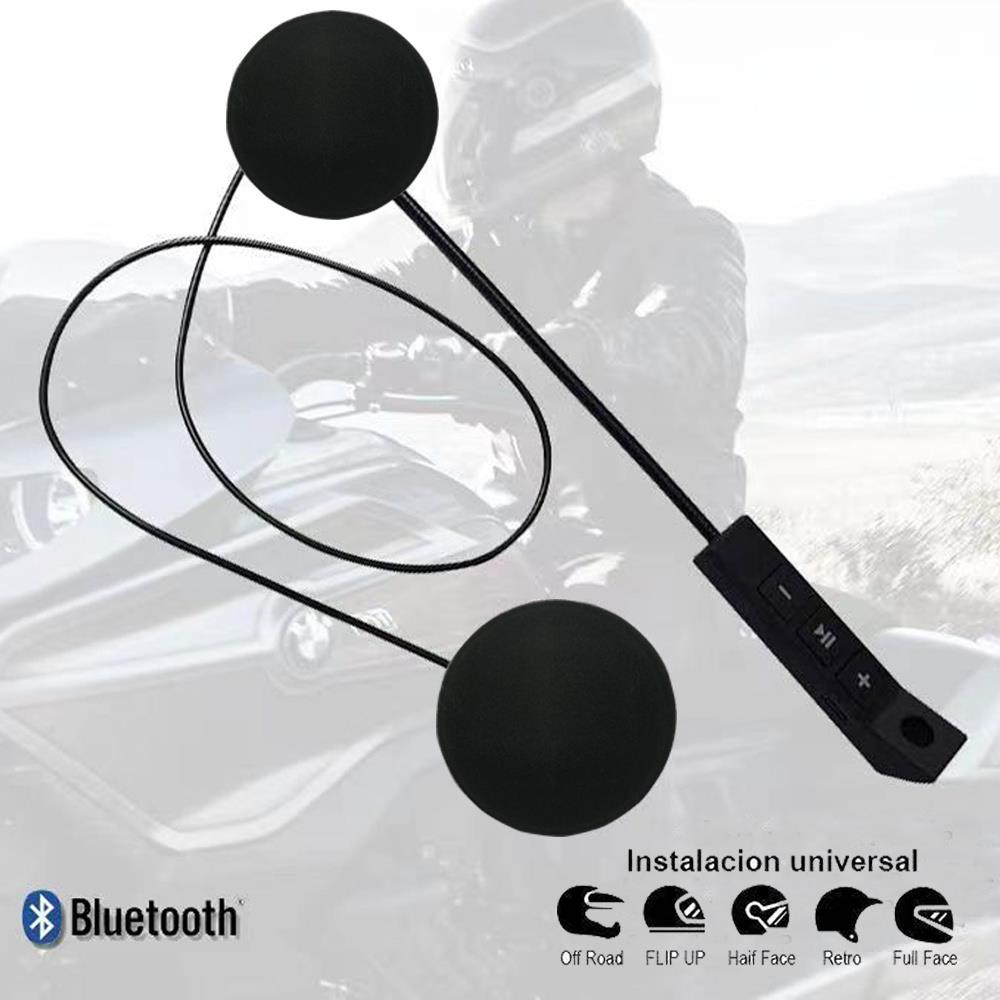 Motorcycle Bluetooth Helmet Headset BT5.0 Wireless Hands-Free Call Anti-Interference Voice Assistant Waterproof